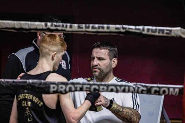 Tony Oakey was a guest at the Warrior's Gym ABC show Picture: Ben Stratford