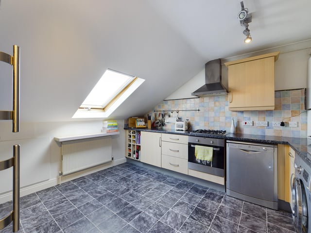 This two-bedroom flat in Exmouth Road, Southsea, is on the market for £270,000. It is listed by Chinneck Shaw.