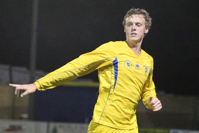 Jack Farrugia featured for the Hawks' first-team after emerging through non-league club's Academy. Picture: Dave Haines