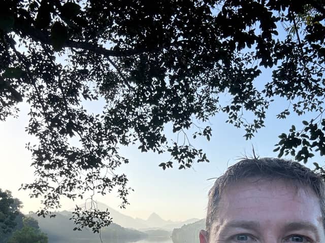 Mind over miles. A morning in Southern India.