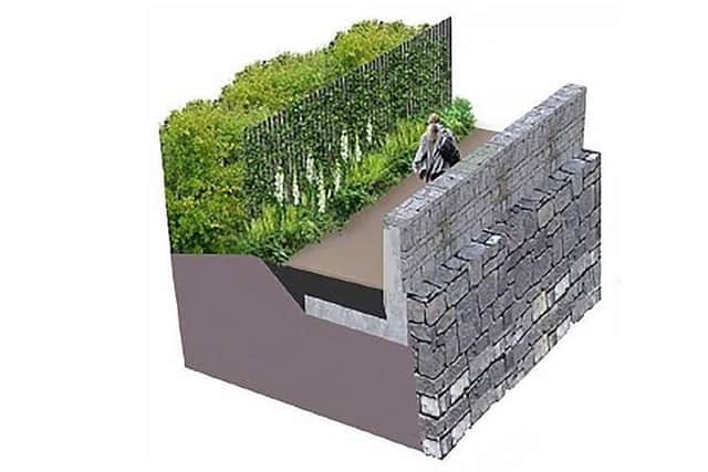 How the sea defences at Stoke Lake in Gosport could look