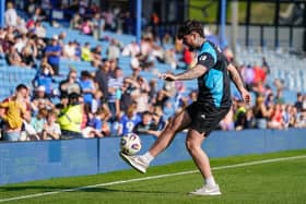 Jay Rosa stuns the Portsmouth FC crowd with jaw-dropping football skills during halftime.