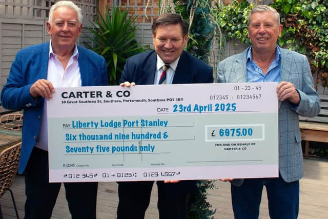 Attached is a picture of l to r Robin, Kevin and Mick.