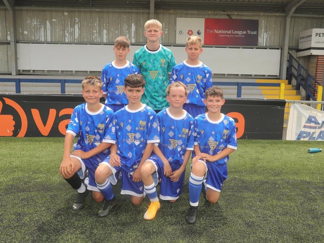 Hedge End Rangers Pumas U12s at the Havant and Waterlooville Summer Tournament. Picture: Dave Haines
