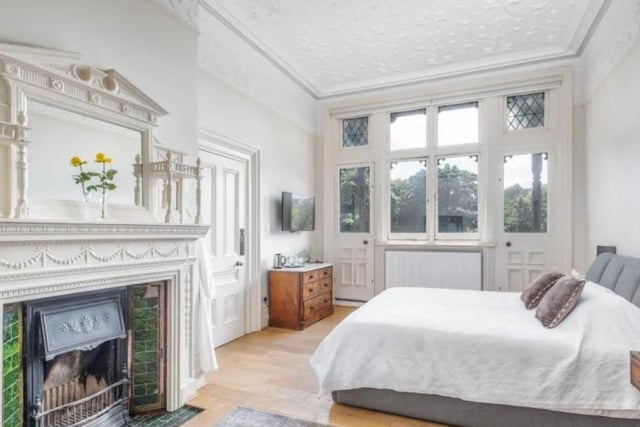 The listing says: "Built in Victorian times but heavily influenced by Jacobean, Tyrolean and French architectural styles it would have been one of the significant homes within Southsea, with high quality and skilled workmanship typical of the era and displayed in splendour externally and internally."
