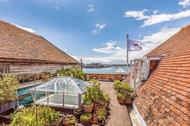 This four bedroom home in Bath Square, Old Portsmouth, is on the market for £3.25m. It is listed on Rightmove by Fry and Kent.
