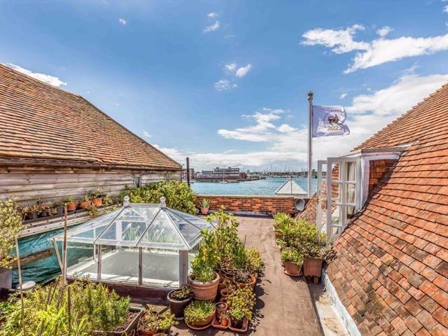 This four bedroom home in Bath Square, Old Portsmouth, is on the market for £3.25m. It is listed on Rightmove by Fry and Kent.