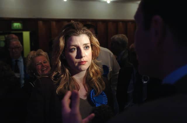 052162-11_election   5/5/05   msj

Conservative candidate for Portsmouth North Penny Mordaunt speaks to the media after losing to Labour's Sarah McCarthy-Fry.

PICTURE: MATT SCOTT-JOYNT (052162-11)