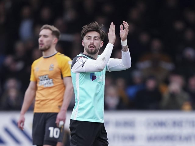 Despite his difficulties in front of goal, the winger registered the assist for Colby Bishop’s winner on Saturday. There’s no doubting Dale’s passion and has been favoured early-on by Mousinho.