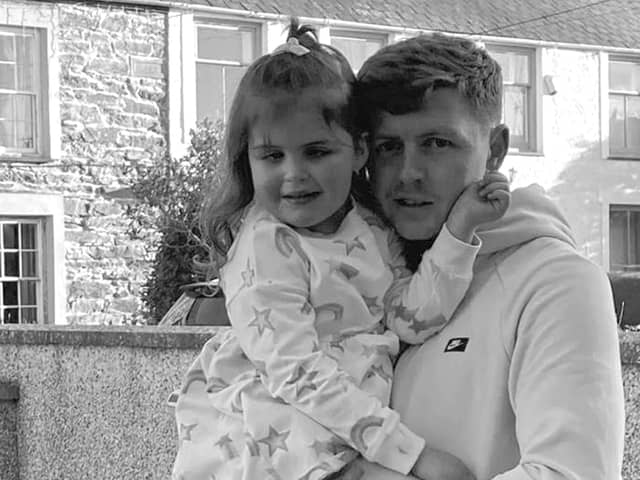 Ex-Pompey player Dion Donohue quit football to be his tragic niece Ania, who has since died at the age of five