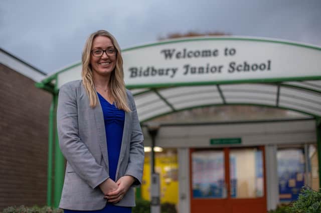 Emily Burns, headteacher at Bidbury Junior School
Picture: Habibur Rahman