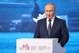 Russian President Vladimir Putin. Photo by SERGEI BOBYLYOV/SPUTNIK/AFP via Getty Images