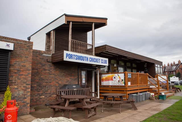 The Portsmouth Cricket Club pavilion as it currently is.

Picture: Habibur Rahman