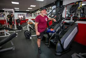 Pictured: Lance Smith at Leigh Fitness, Leigh Park, Portsmouth on Friday 24th September 2021

Picture: Habibur Rahman