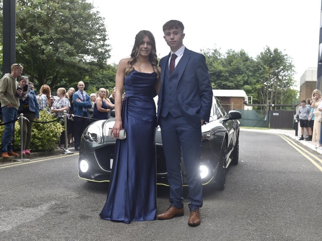 Year 11's from Crookhorn College in Waterlooville, attended their Prom on Friday, July 12, 2024 at The Marriott Hotel in Portsmouth.Picture: Sarah Standing (120724-7077)