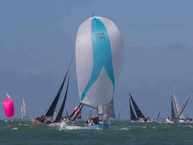 Spinnakers and Crossovers. Picture by Paul Smith