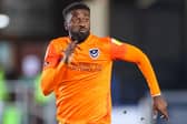 Pompey forward Jordy Hiwula