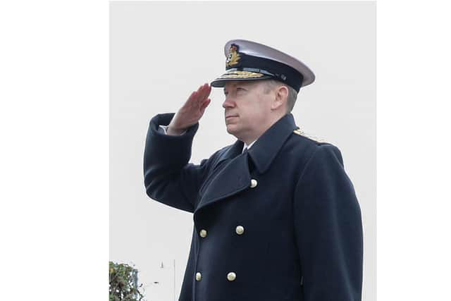 Rear Admiral Martin Connell RN CBE. Picture: Royal Navy