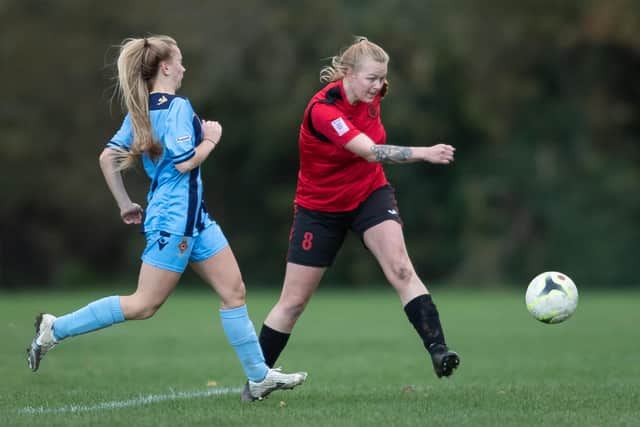Widbrook (red) v Fleetlands.

Picture: Keith Woodland