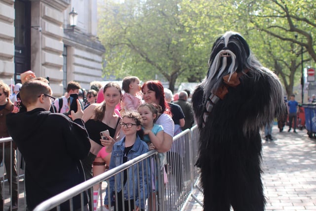 Thousands of people have flocked to Guildhall for the first day of Comic Con.Picture: Habibur Rahman