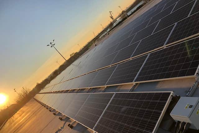 Portsmouth City Council is exploring options to create a solar farm at Dunsbury Park in Havant