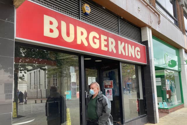 Burger King in West Street, Fareham 