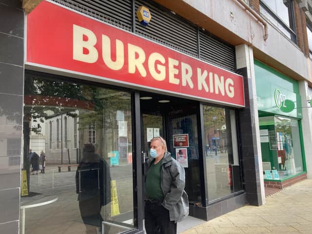 Burger King in West Street, Fareham 