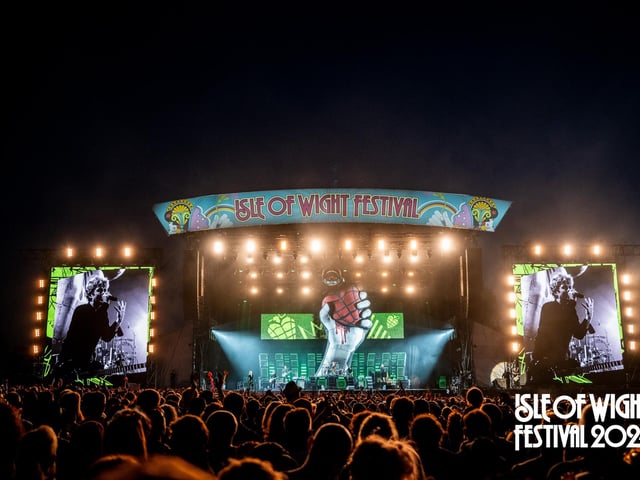 Green Day on the main stage