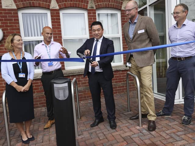 Emsworth Medical Practice
Alan Mak Ribbon Cutting
On Thursday 7th September 2021,
Picture: Barry Zee
