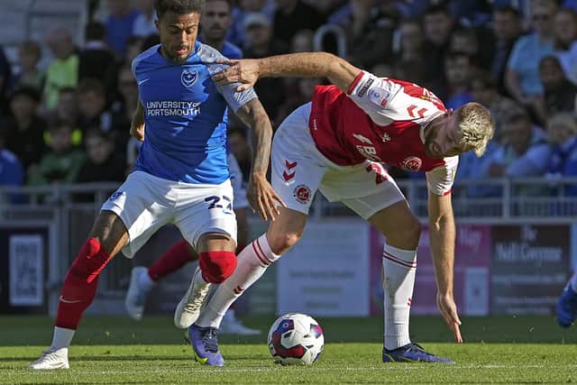 Gaffer For A Day Dean Preston named Josh Koroma as his man of the match against Fleetwood. Picture: Barry Zee.
