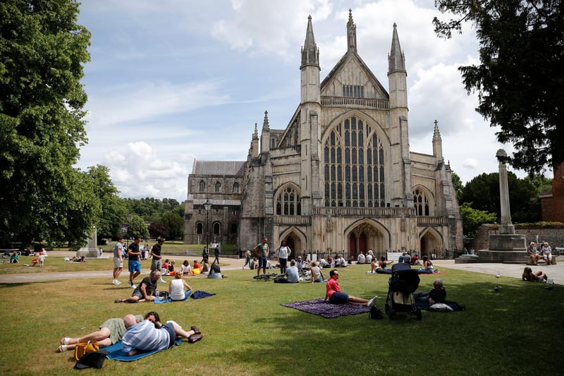 Winchester Cathedral is a brilliant example of some stunning architecture. Picture: ADRIAN DENNIS/AFP via Getty Images.