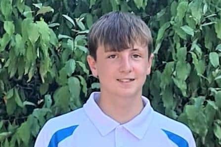 Men's Junior Singles runner-up Alfie Smith