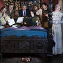 The cast of the hit BBC sitcom Ghosts, which returned for its fifth and final series this month (Picture: BBC/Monumental Pictures/Guido Mandozzi)