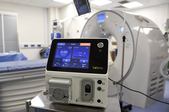 The microwave ablation equipment at QA Hospital.
Picture: PHU