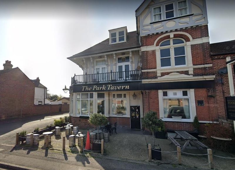 The Park Tavern in Park Road, Gosport, has a real fire according to useyourlocal.com.