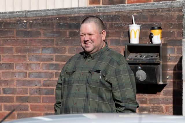 Pictured: Zachary Damon at Portsmouth Magistrates Court after sending vile email threats to ex-Lib Dem leader, Jo Swinson.
© Solent News & Photo Agency