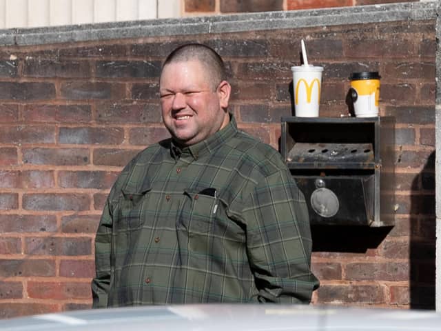Pictured: Zachary Damon at Portsmouth Magistrates Court after sending vile email threats to ex-Lib Dem leader, Jo Swinson.
© Solent News & Photo Agency