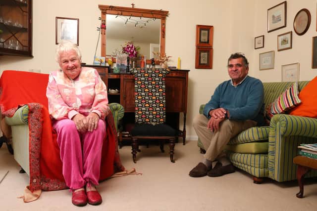Gretta Pescod and Rick Assad homeshare in Emsworth. Picture: Chris Moorhouse (jpns 201021-13)