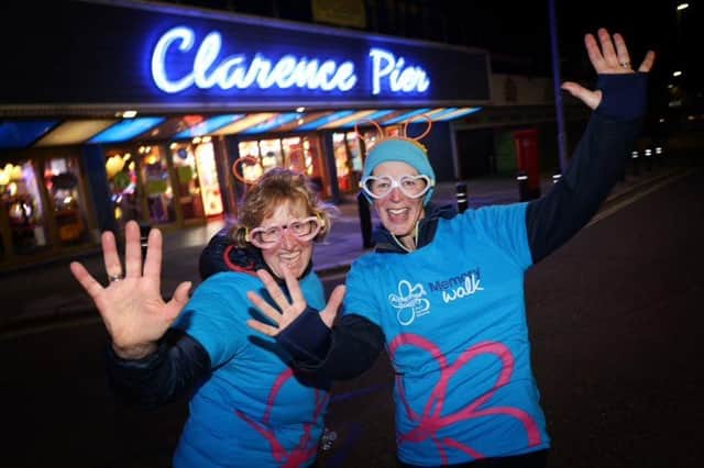 The Southsea Glow Walk on March 18, 2022