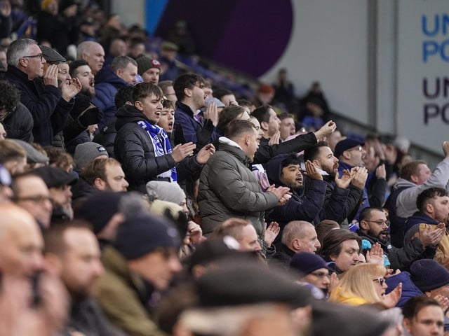 Pompey fans backed their team as they gave it everything against promotion-chasing Burnley at Fratton Park on Saturday.