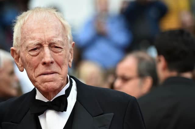 Actor Max von Sydow has died at 90. Picture: ALBERTO PIZZOLI/AFP via Getty Images
