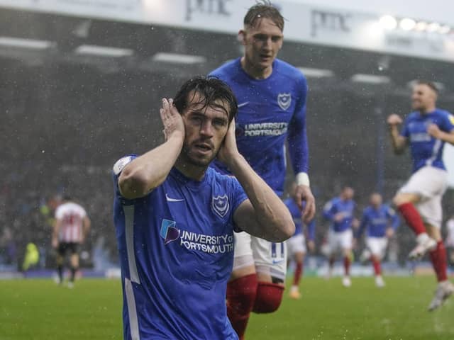 John Marquis has spoken of his Pompey 'frustration' after announcing his Bristol Rovers arrival with two goals. Picture: Jason Brown/ProSportsImages