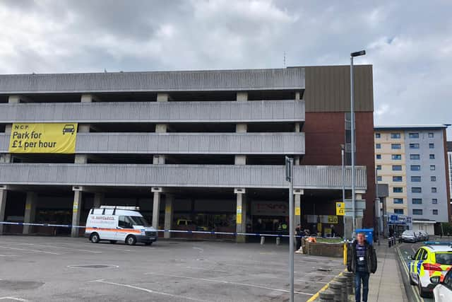 Crasswell Street car park. Picture: Richard Lemmar