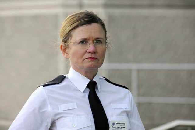 Maggie Blyth, assistant chief constable of Hampshire Constabulary 

Picture by:  Malcolm Wells