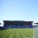 An empty Fratton Park is pictured ahead of the match between Portsmouth and Gillingham at Fratton Park on February 27, 2021 in Portsmouth, England.  (Photo by Warren Little/Getty Images)