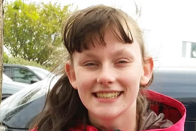 An image released of Louise Smith during the trial of Shane Mays who is accused of her murder at Winchester Crown Court