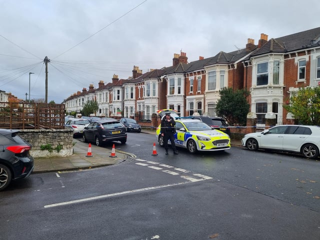 Murder probe in Somerstown after man, 38, dies. Police were at the scene of Playfair Road at the junction of St Andrews Road