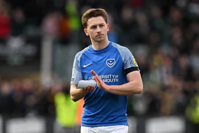 Denver Hume has featured for just 12 minutes since John Mousinho's arrival, with the head coach preferring Connor Ogilvie at left-back. Picture: Graham Hunt/ProSportsImages
