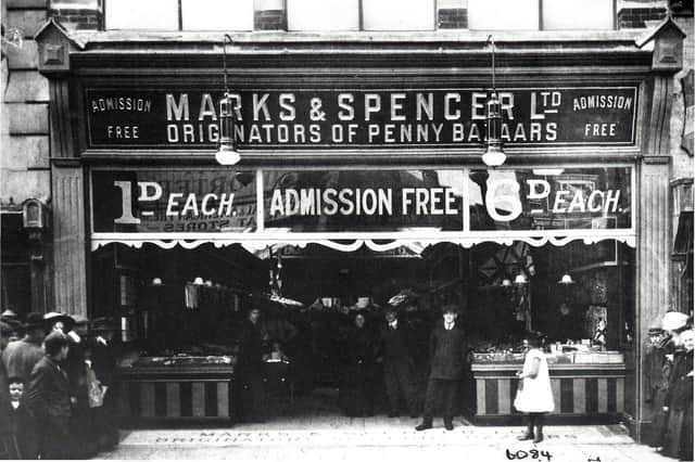 Marks & Spencer at 169-171 Commercial Road in 1911. Picture: The Marks & Spencer Company Archive.