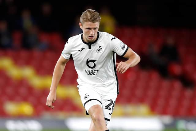 Swansea playmaker George Byers. Picture: Luke Walker/Getty Images